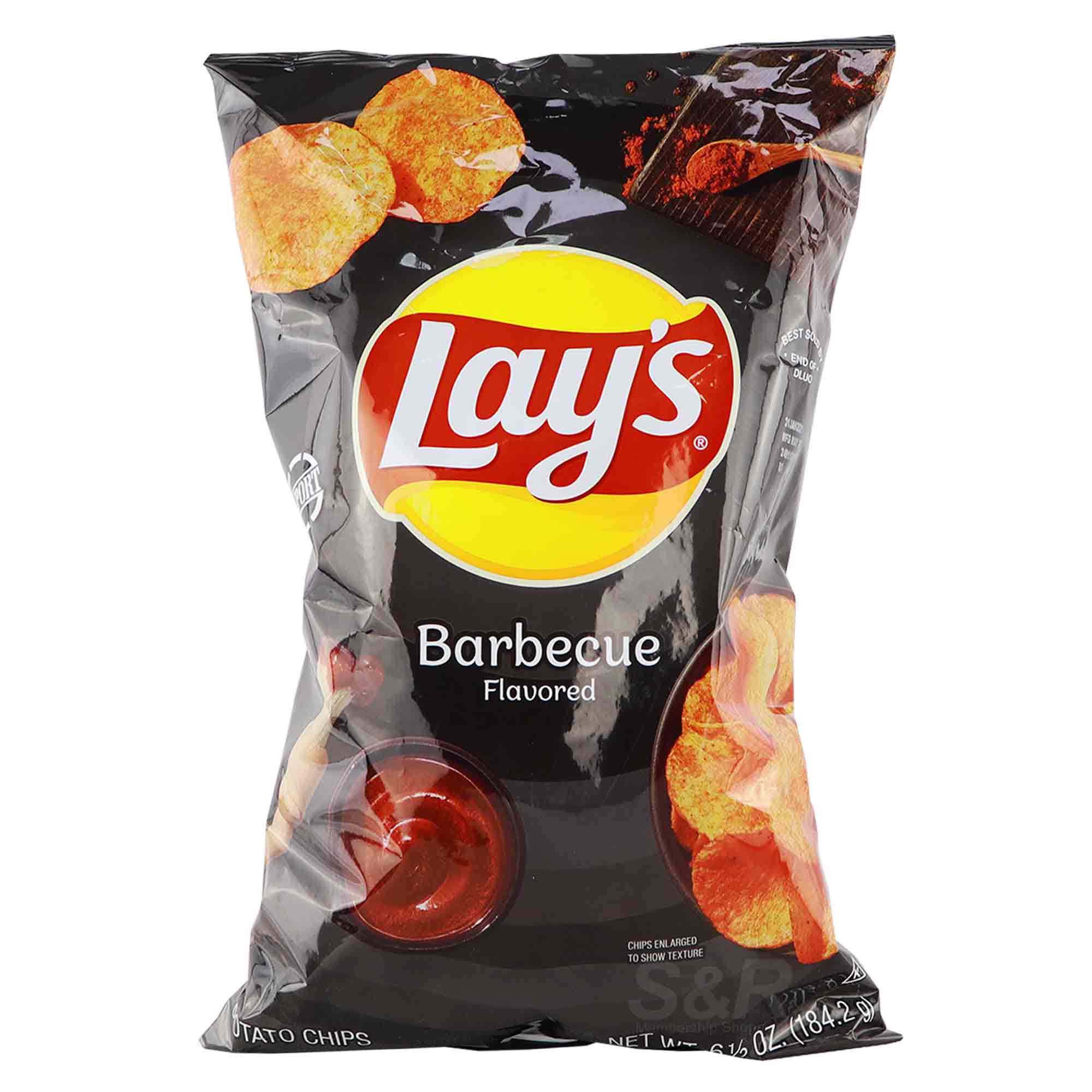 Lays Potato Chips Barbecue 184.2g